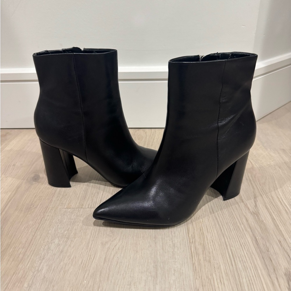 Marc Fisher black booties